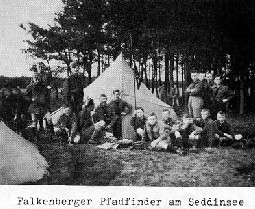 Falkenberger Pfadfinder im Zeltlager