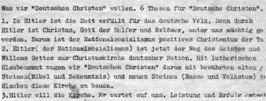 Grundstze 'Deutsche Christen'